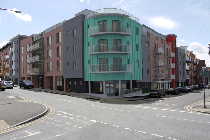 Mixed use development, St Pauls, Bristol